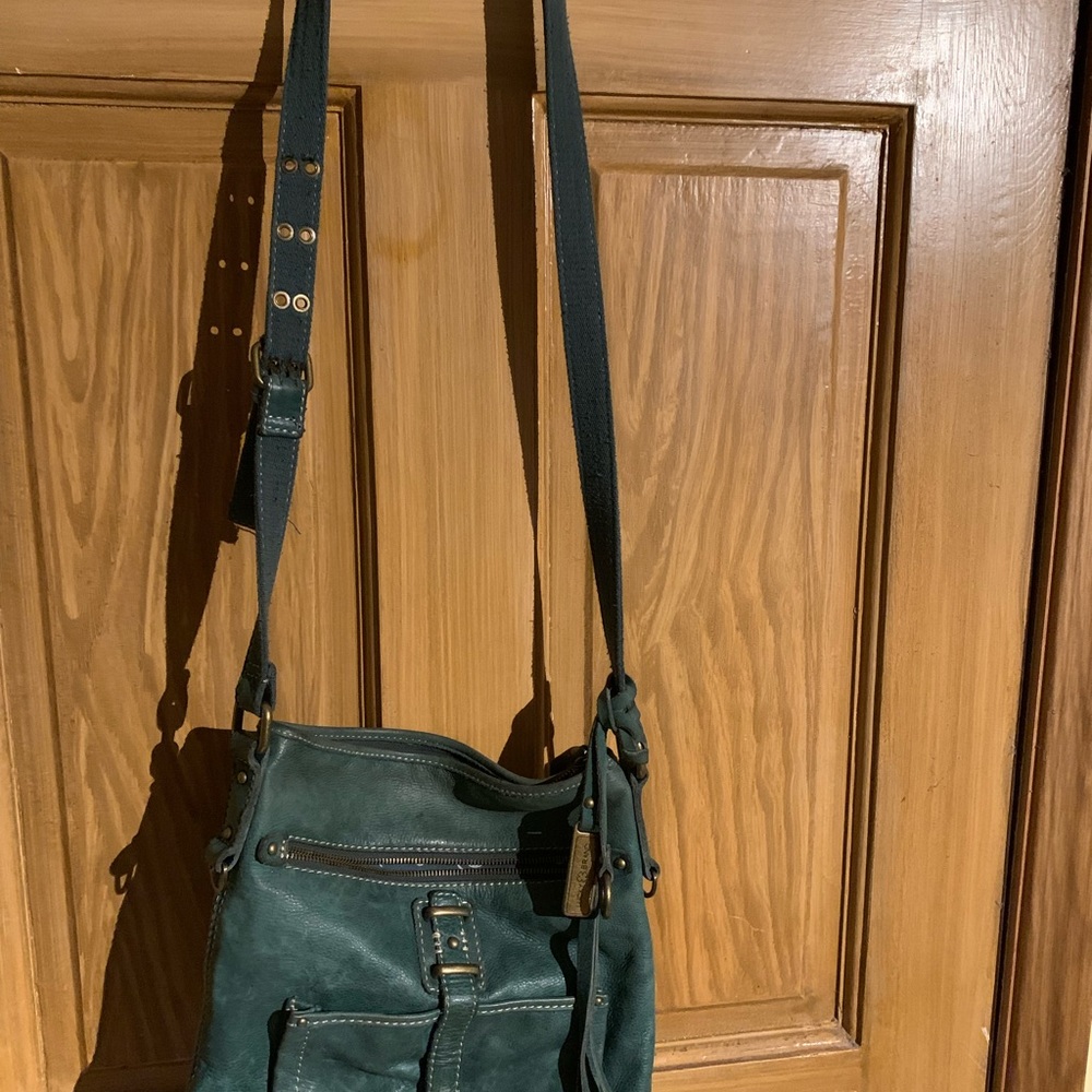 Lucky Brand Leather Adjustable Crossbody